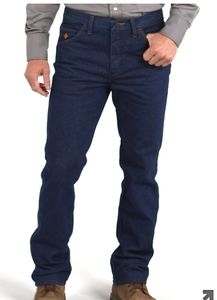 Wrangler flame resistant slim fit jeans